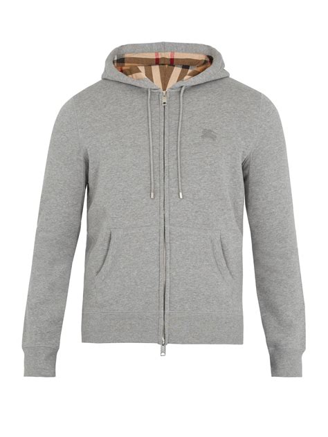 burberry zip grey